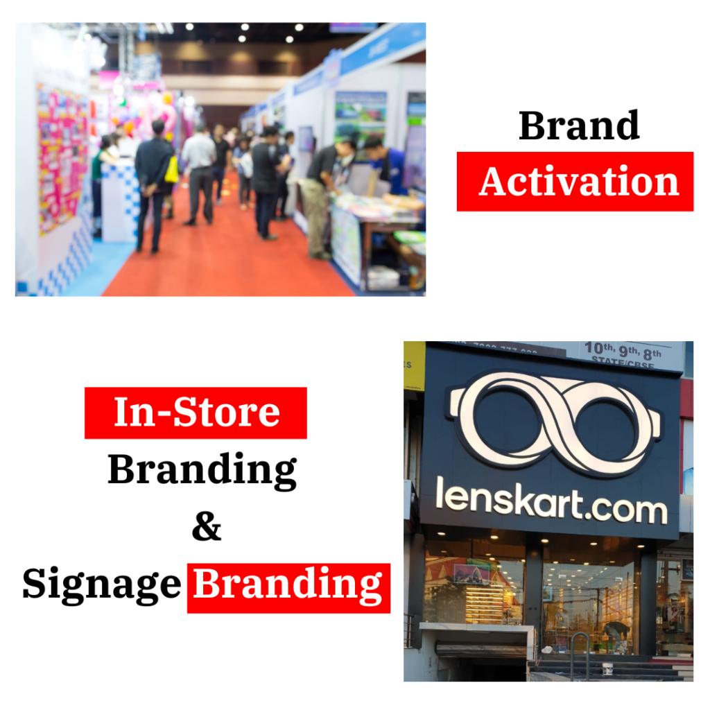 Brand Activation - In store and Signage Branding 