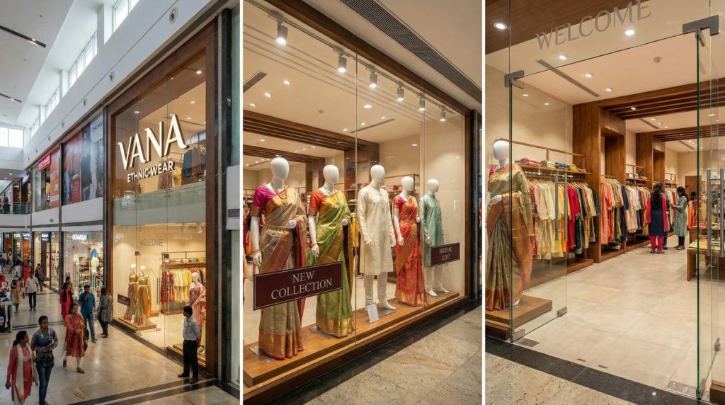 Retail leadership analysing store signage impact on walk-in performance